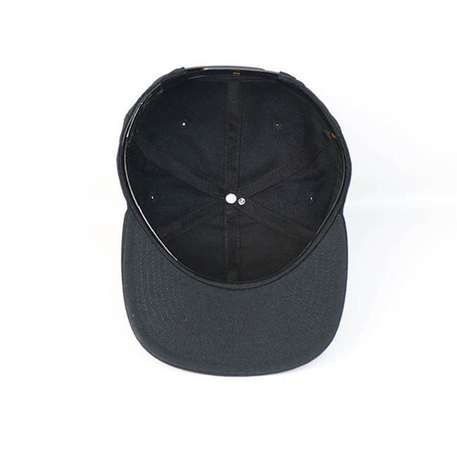 ACE embroidery mens black snapback hats OEM for beauty