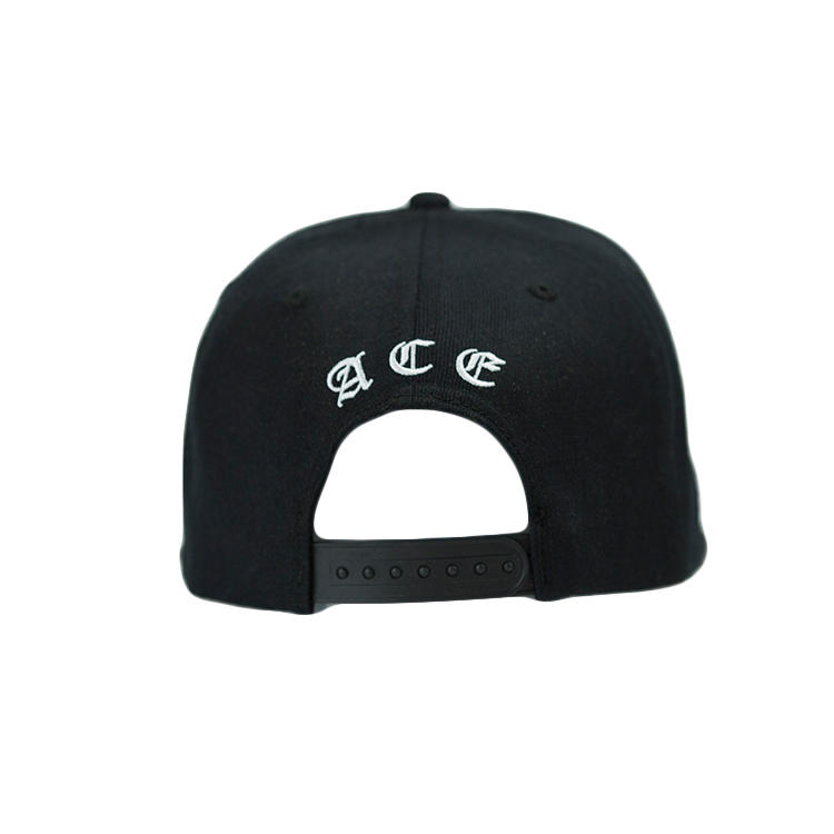 ACE grid blue snapback hat customization for fashion-2