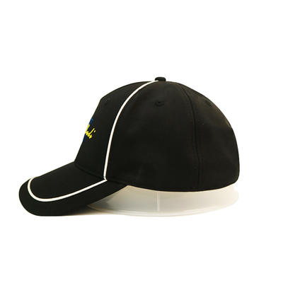 Bsci Flat Embroidery Logo Baseball Cap Customization Cotton Fabric Made Adjustable Constructed Sport Hat