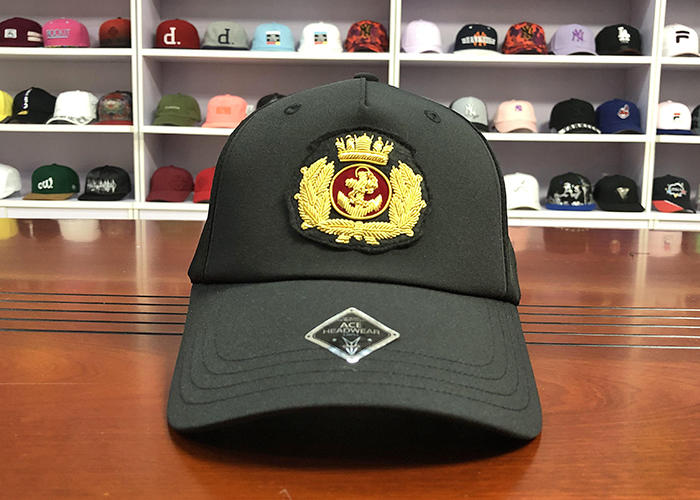 Wholesale Custom Logo Cap Metal Badge Blank Dad Hat Plain Curved Brim Baseball Cap