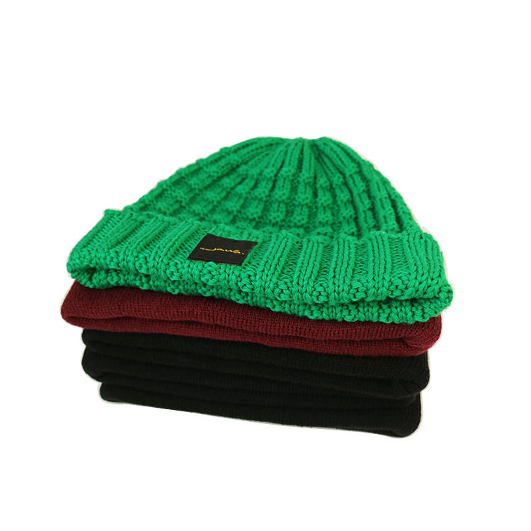 funky red knit beanie basic buy now for beauty