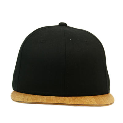 Ace High Quality Wool Grain Bill Peak Visor Custom Logo Soft Cotton Fabric Outdoor Snapback Cap Flat Brim Hat