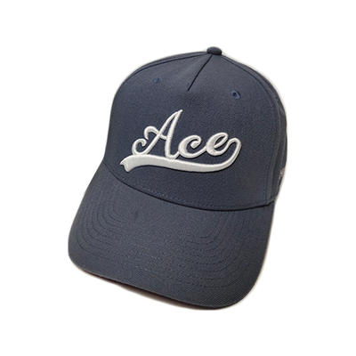 Wholesale ACE Headwear Custom 6 Panel Grey Embroidery or printing Baseball Caps Hats
