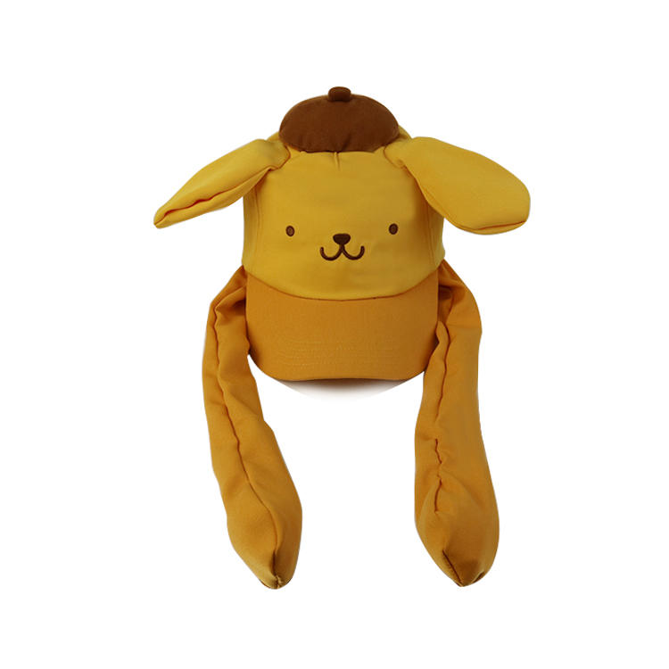Hot Sales Cute Unisex Men Women Children Kids Warm Safe Bunny Air-bag Ear-lifting Cap Rabbit Earflap Hat Cap