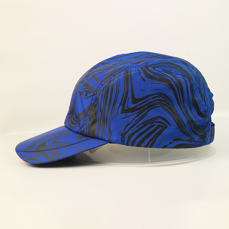 New Style Blue Solid Color Durable Elephant Print Baseball Sports Cap Hat