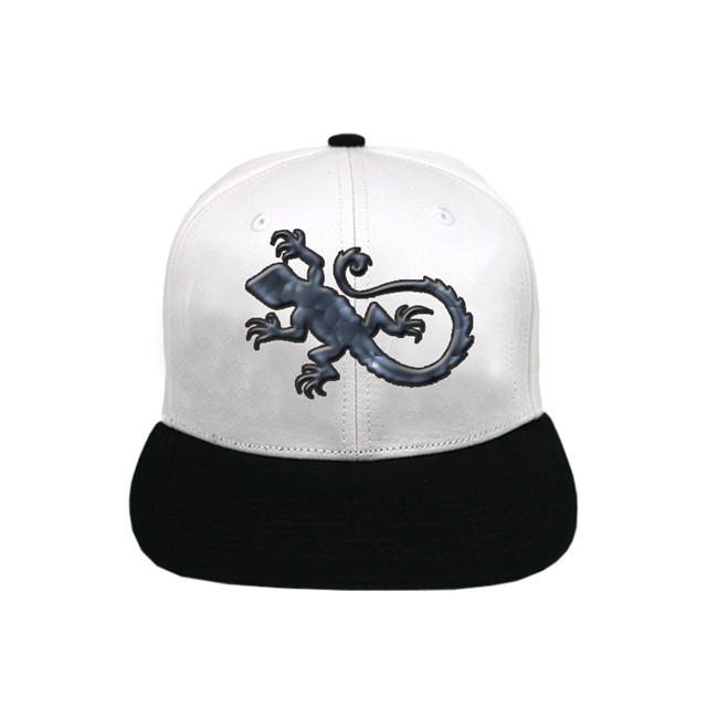 OEM ODM Custom Logo Creative Gecko Pattern Baseball Snapback Cap Hat