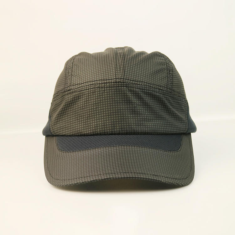 Wholesale Summer women and men's outdoor reflective bicycle cap sun protection custom sports cap