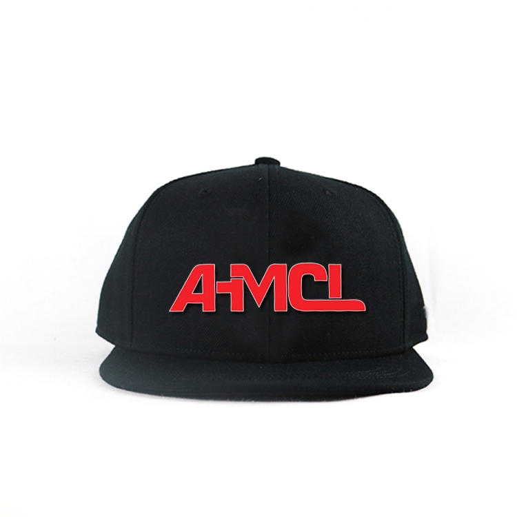 Flat bill 5panel  Customized 3D Printing letter logo hip hop snapback Hats Caps