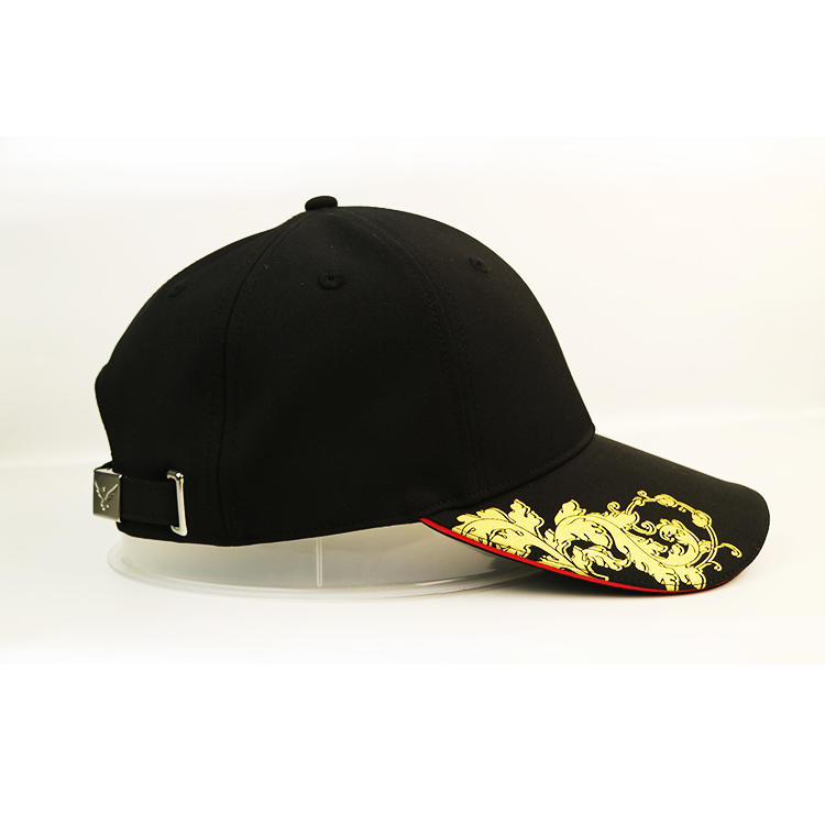 Polyester Embroidery Baseball Cap Adjustable Fits Constructed sandwich Hat
