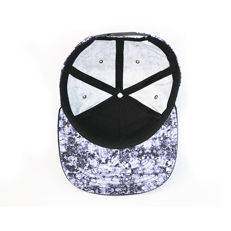 Snapback Cap Sports Cap Type 5-Panel Hat Panel Style With Detachable Logo