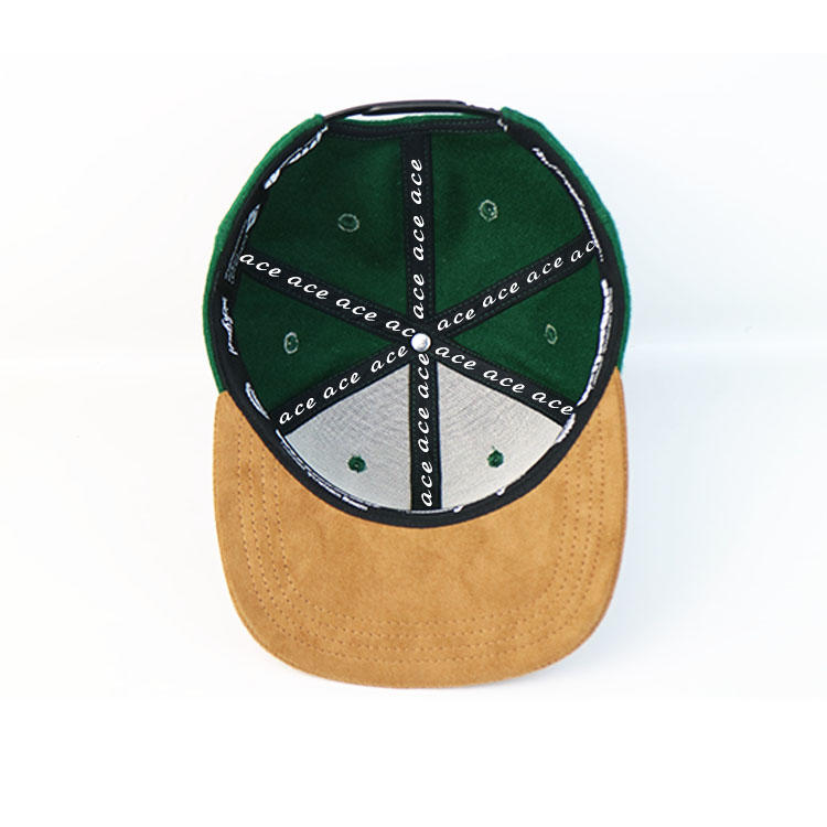 Snapback Hats Woven Badge Patch Custom Logo Flat Bill Hiphop Cap