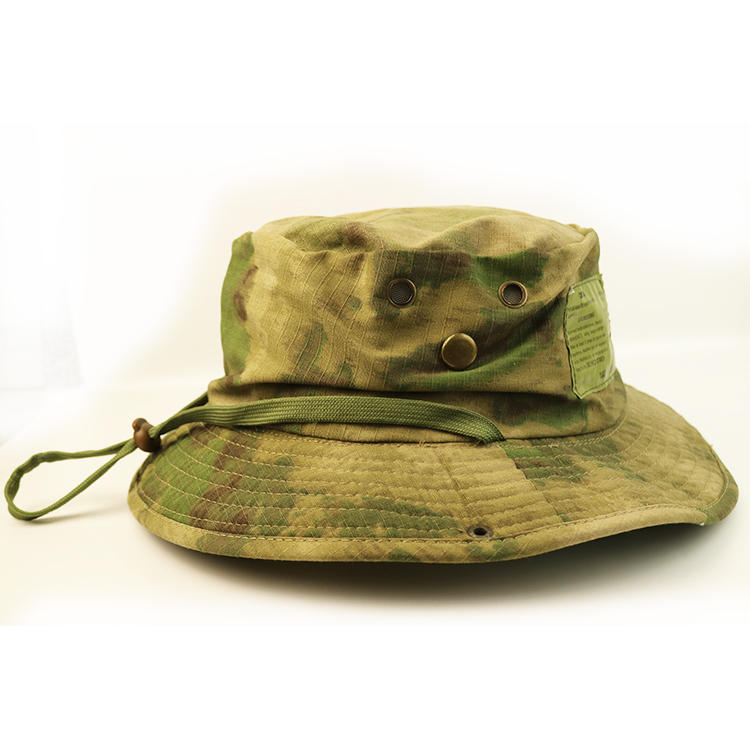 Outdoor Activicty Sunscreen Fishing Military Bucket Digital Camo Hats Caps for Men