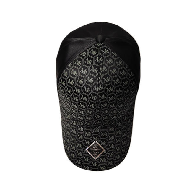 Cool Style ACE 6 Panels Unisex Custom Sublimination Craft Logo Leather Fabric Baseball Sports Cap