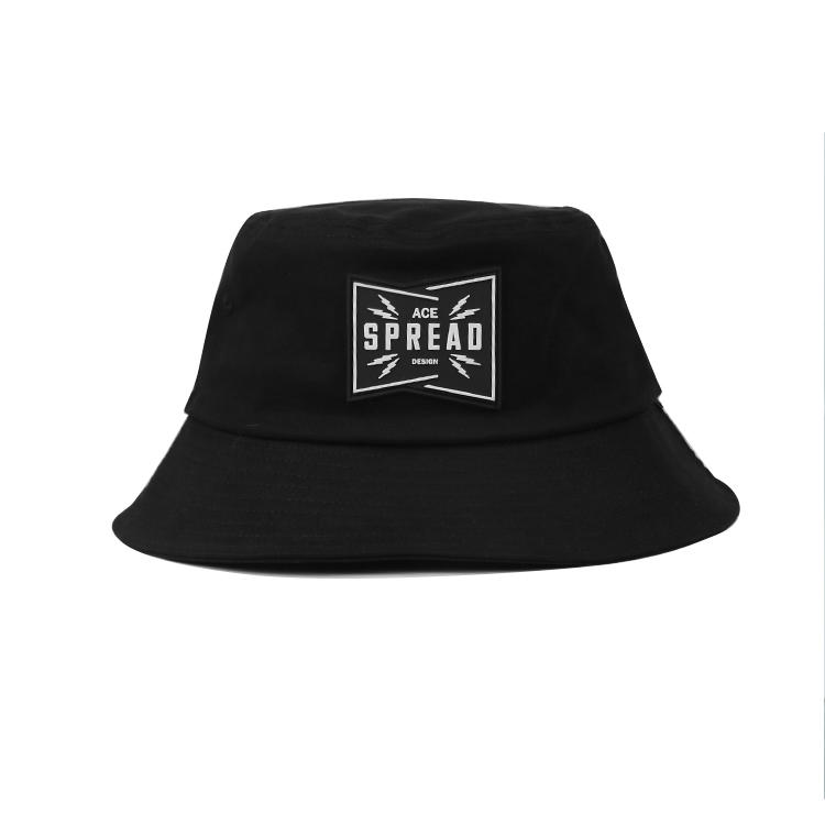 2020 support sample unisex men women black cotton fishing print bucket cap custom hat embroidery bucket hat