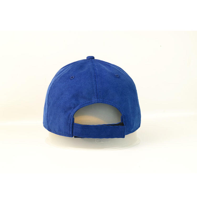 High Quality Corduroy Fabric Embroidery For Front Panels And Brim Baseball Curve Brim Cap Hat