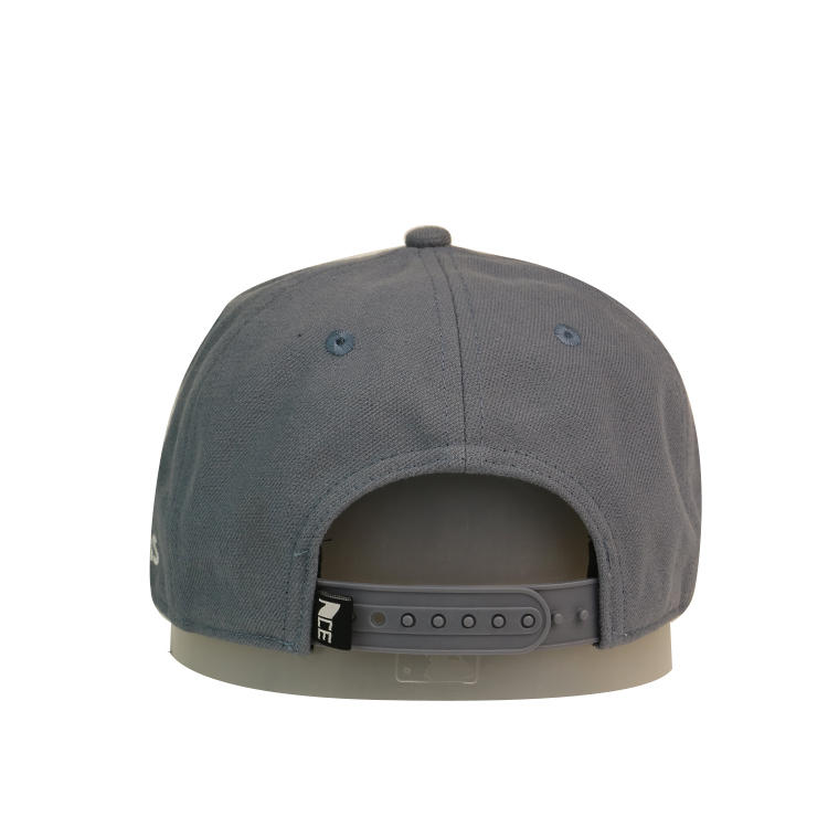 High quality 3D embroidery ACE logo grey baseball caps hats