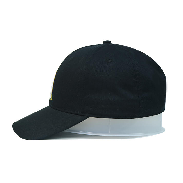 High quality custom logo A style baseball curve brim cap