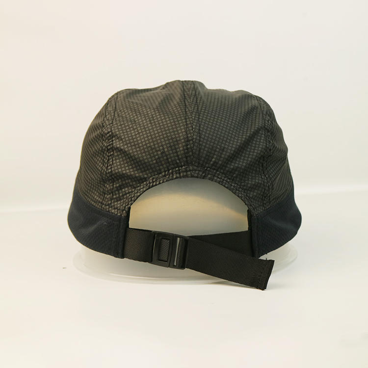 Dark Grey Soft Dry Running Fit Unstructured Mens Golf Sports Baseball Cap Hat