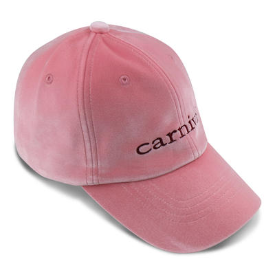 ACE Polyester Peach Skin Baseball Cap Metal Buckle With Self Strap Embroidery Logo