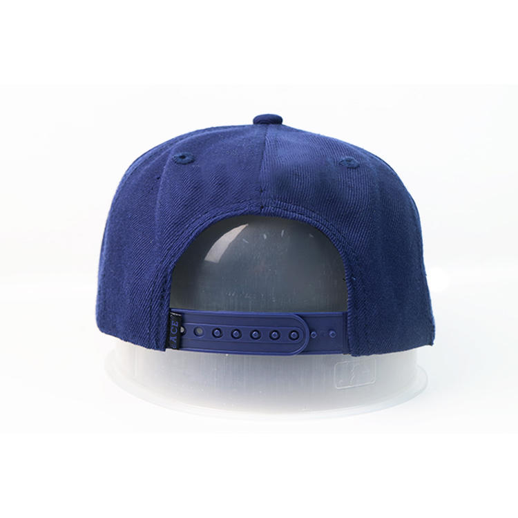 Fashion style custom design logo metal decorative rivet hip hop snapabck caps hats