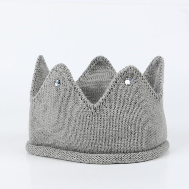 Winter Cute Baby Hat Props Knitted Newborn Girl Boy Turban Infant Toddler Cap Hat