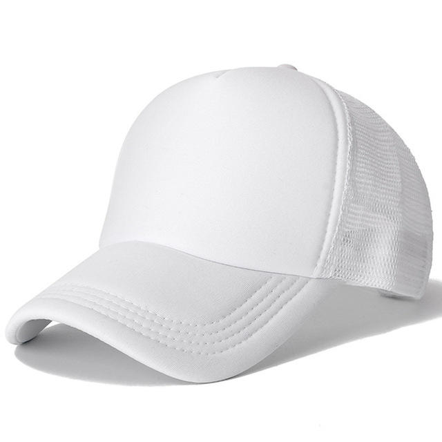 Unisex Cap Casual Plain Mesh Baseball Cap Adjustable Snapback Hats For Women Men Hip Hop Cap