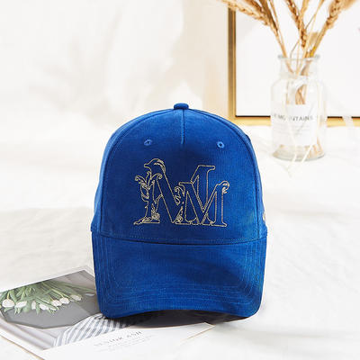 custom high quality 6 panel embroidery baseball cap corduroy hats