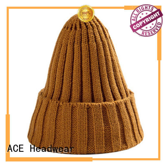 ACE on-sale knit beanie mens OEM for beauty
