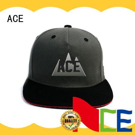 ACE durable snapback caps wholesale ODM for fashion
