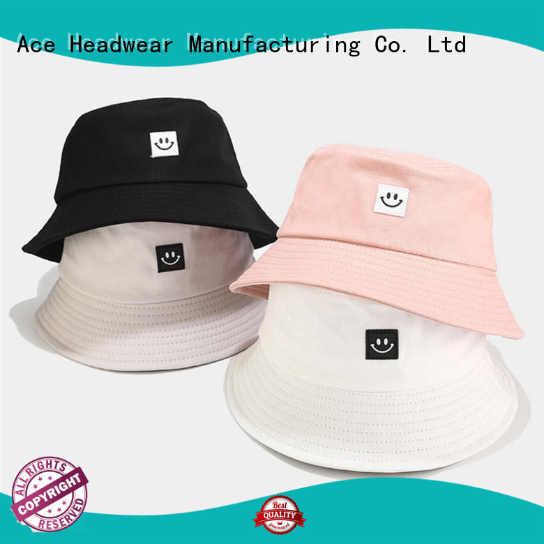 ACE latest black bucket hat buy now for beauty