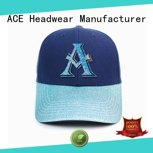 ACE unisex black baseball cap get quote for beauty