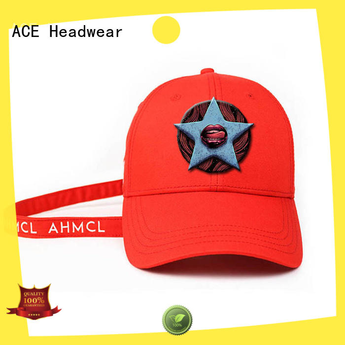 ACE string wholesale baseball caps supplier for fashion