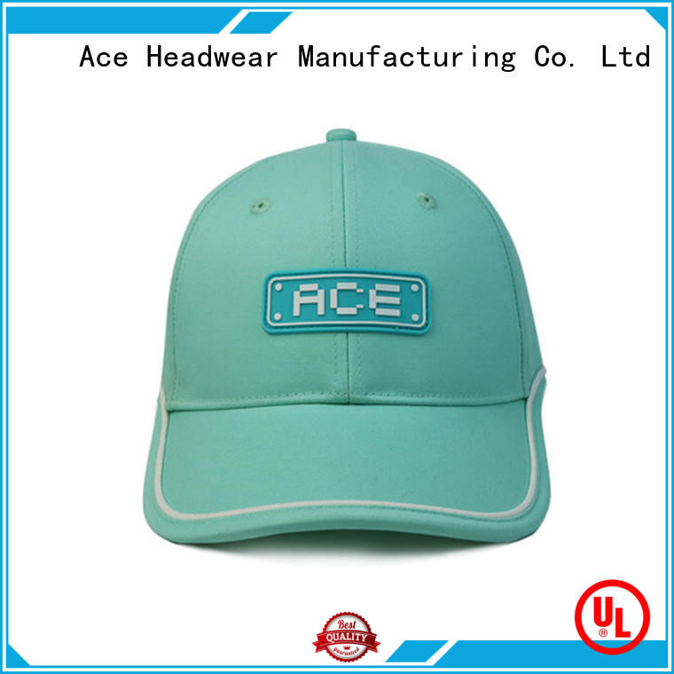 ACE proof sports baseball cap customization for fashion