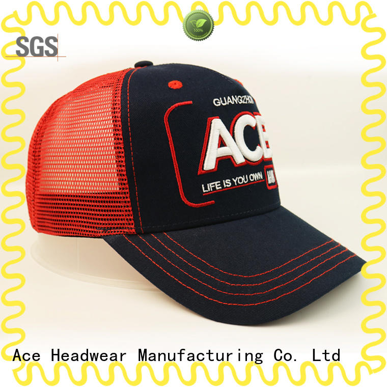 ACE latest trucker cap design get quote for fashion
