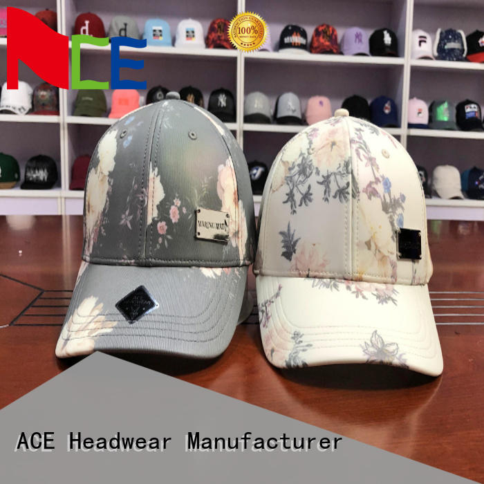 ACE sun sequin baseball cap ODM for fashion