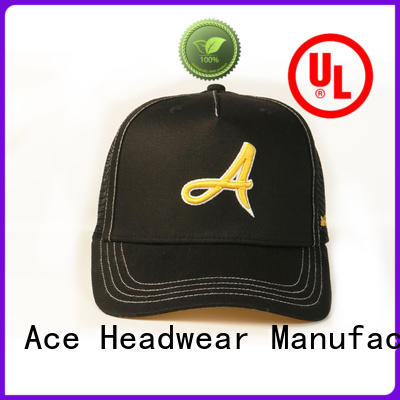 ACE Breathable blank trucker caps get quote for Trucker