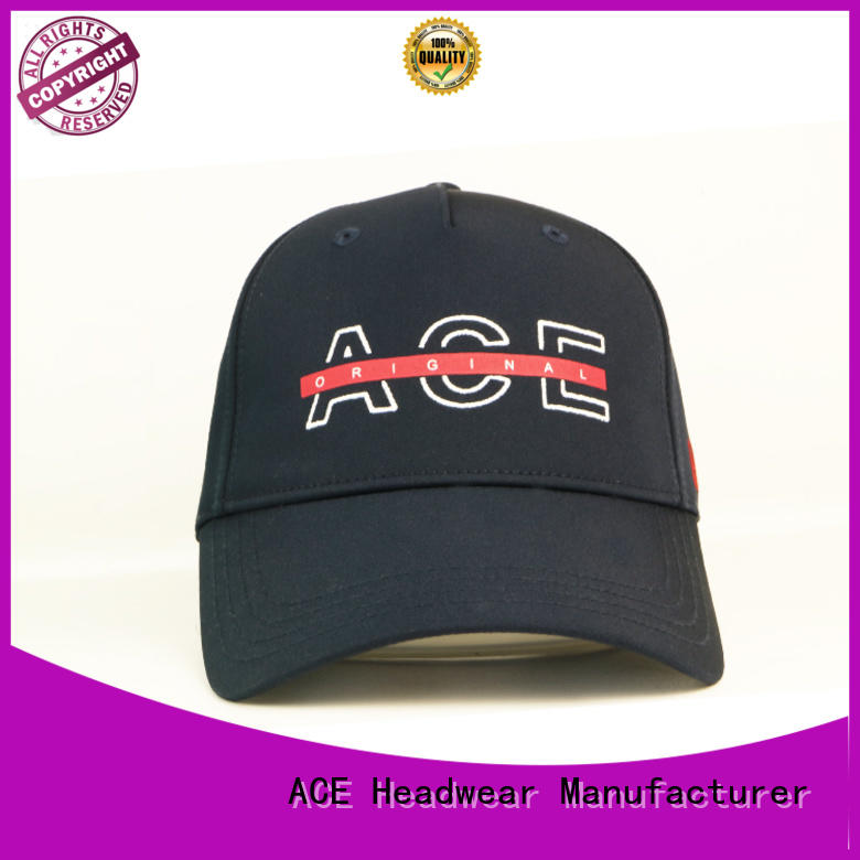 ACE high-quality personalized baseball caps ODM for beauty