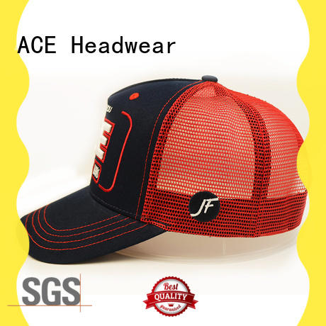 ACE leather trucker cap get quote for fashion