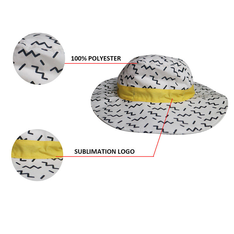 Custom Made Funny Bucket Hats With String