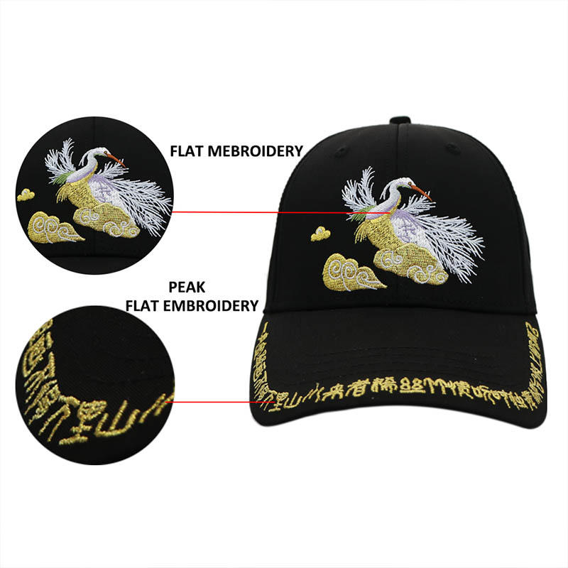 at discount embroidered baseball cap 58cm customization for beauty