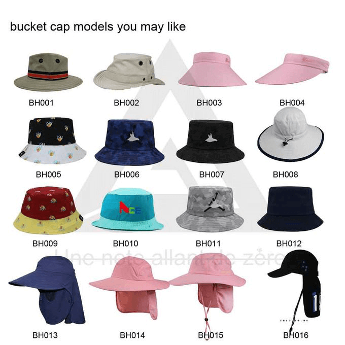 ACE funky cool bucket hats OEM for beauty-4