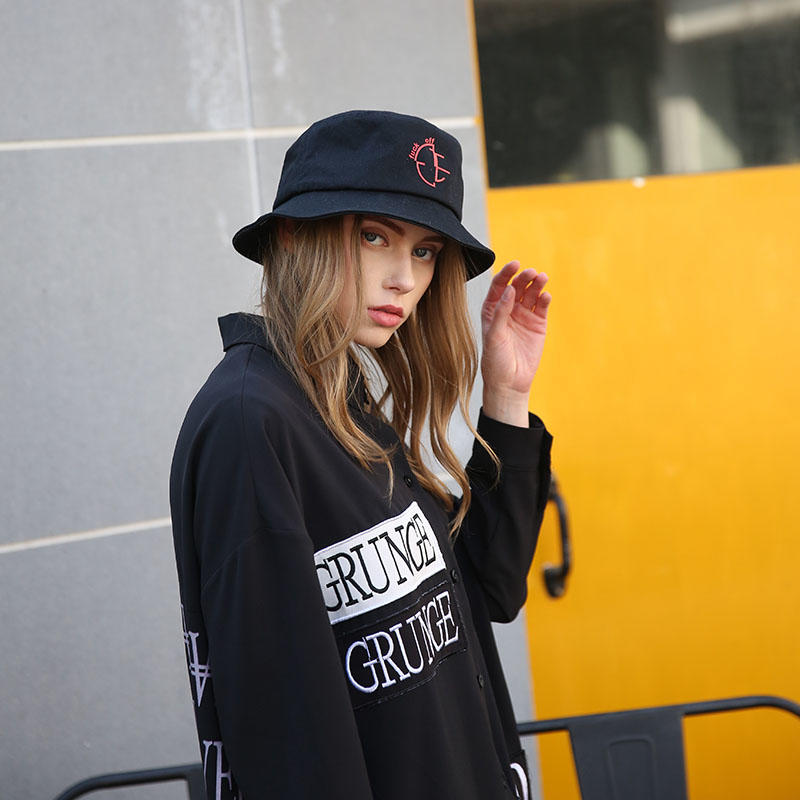 ACE 100 black bucket hat for wholesale for beauty