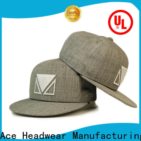 ACE sublimation mesh snapback hats ODM for beauty
