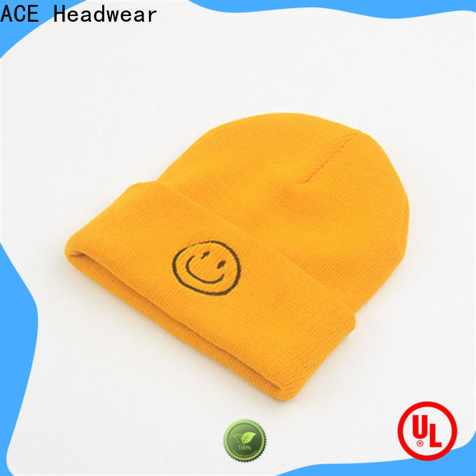 on-sale knit beanie cap basic customization for fashion