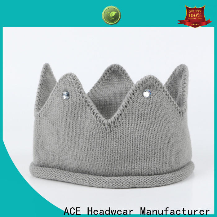 ACE solid mesh knit beanie hats get quote for beauty