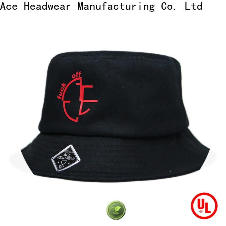 ACE high-quality bucket hat with string supplier for fashion
