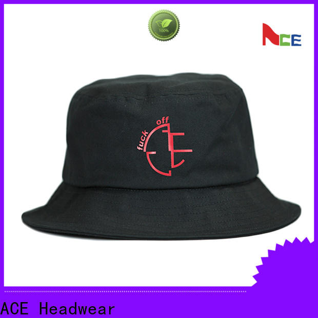 portable bucket hat fashion cotton free sample for beauty