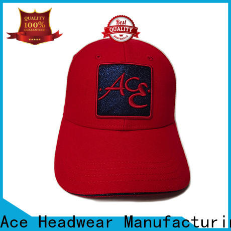ACE caps fitted baseball caps ODM for beauty