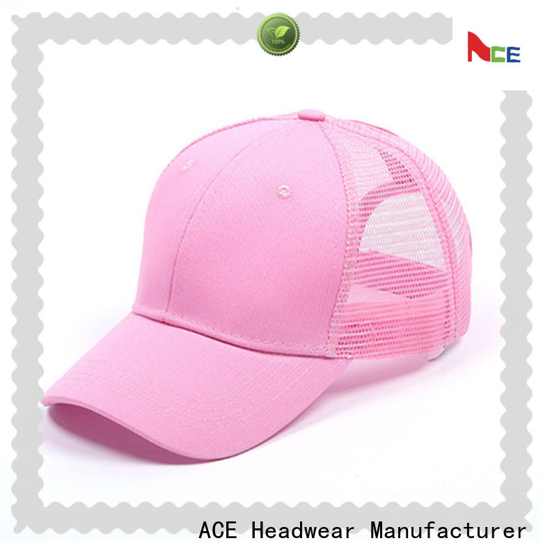 ACE leather golf cap company for beauty
