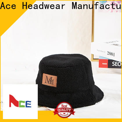 ACE novelty custom bucket hats no minimum free sample for adult